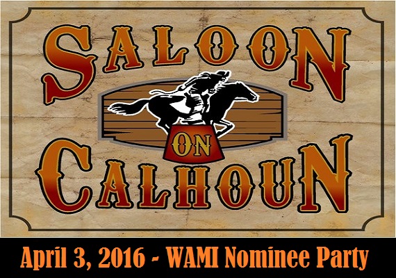 In anticipation of the official awards ceremony on April 17, the Wisconsin Area Music Industry (WAMI) held a nominee pre-party starting at 7:00 pm at The Saloon on Calhoun, 17000 W Capitol Dr, Brookfield, Wisconsin 53005.