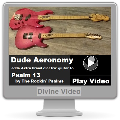 Dude Aeronomy plays Axtra electric guitars