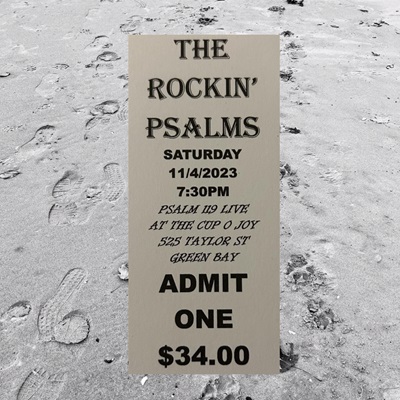 The Rockin' Psalms at The Cup O' Joy November 2023