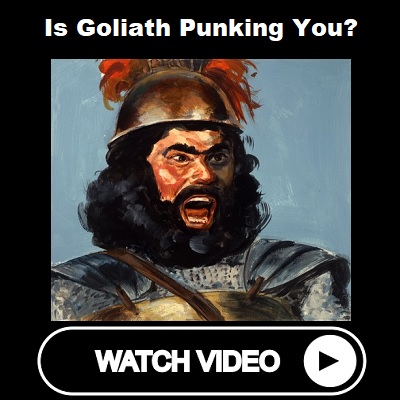 Is Goliath Punking You