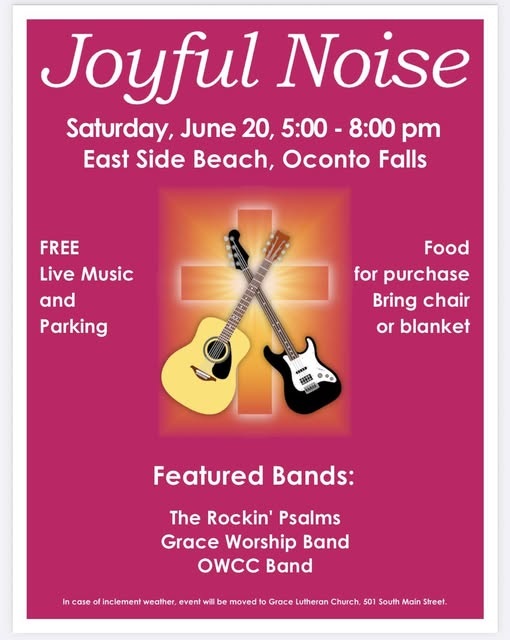 Concert on the Beach Oconto Falls 2026